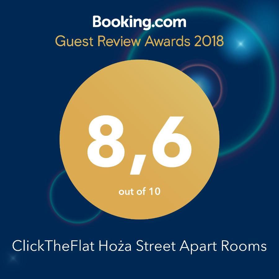 Clicktheflat Hoza Street Apart Rooms ワルシャワ エクステリア 写真